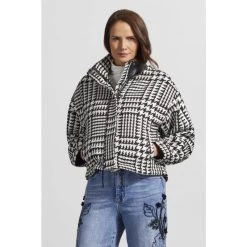 Tribal Yarn Dye Long Sleeve Jacket