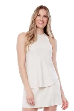 Tyler Madison Luna Linen Tank Top