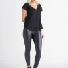 DEX High Waisted Faux Leather Legging