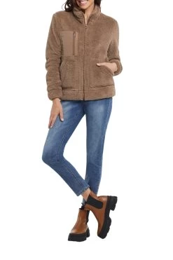 Tribal Mock Neck Zip Up Jacket -Fashionable Clothing Store unnamed 48