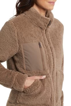 Tribal Mock Neck Zip Up Jacket -Fashionable Clothing Store unnamed 49