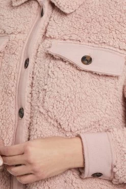 Tribal Faux Sherpa Shacket -Fashionable Clothing Store unnamed 62