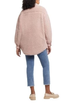 Tribal Faux Sherpa Shacket -Fashionable Clothing Store unnamed 64