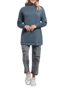 Tribal Funnel Neck Tunic -Fashionable Clothing Store unnamed 84