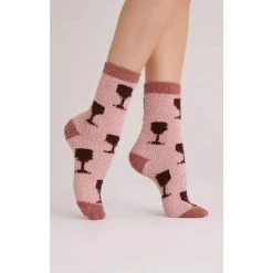 Z Supply 2 Pack Wine Plush Socks
