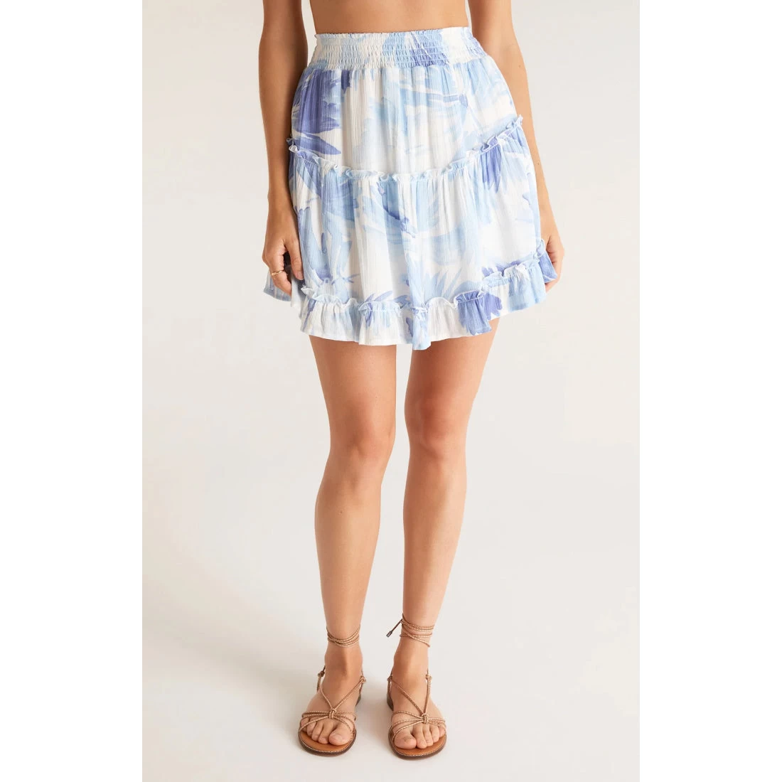 Z Supply Amari Watercolor Leaf Skirt 1 Z Supply Amari Watercolor Leaf Skirt