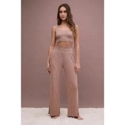 Z Supply Dawn Smocked Rib Pant