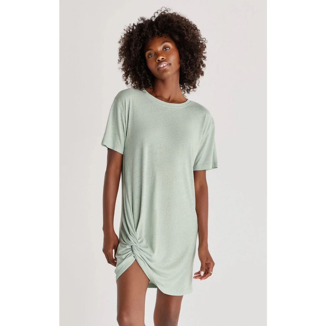 Z Supply Denny Twist T-Shirt Dress 1 Z Supply Denny Twist T-Shirt Dress
