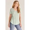 Z Supply Kasey Model V-Neck Tee