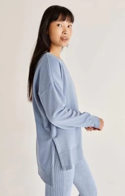 Z Supply Layer Up Sweat Shirt -Fashionable Clothing Store z supply layer up sweatshirtocean2