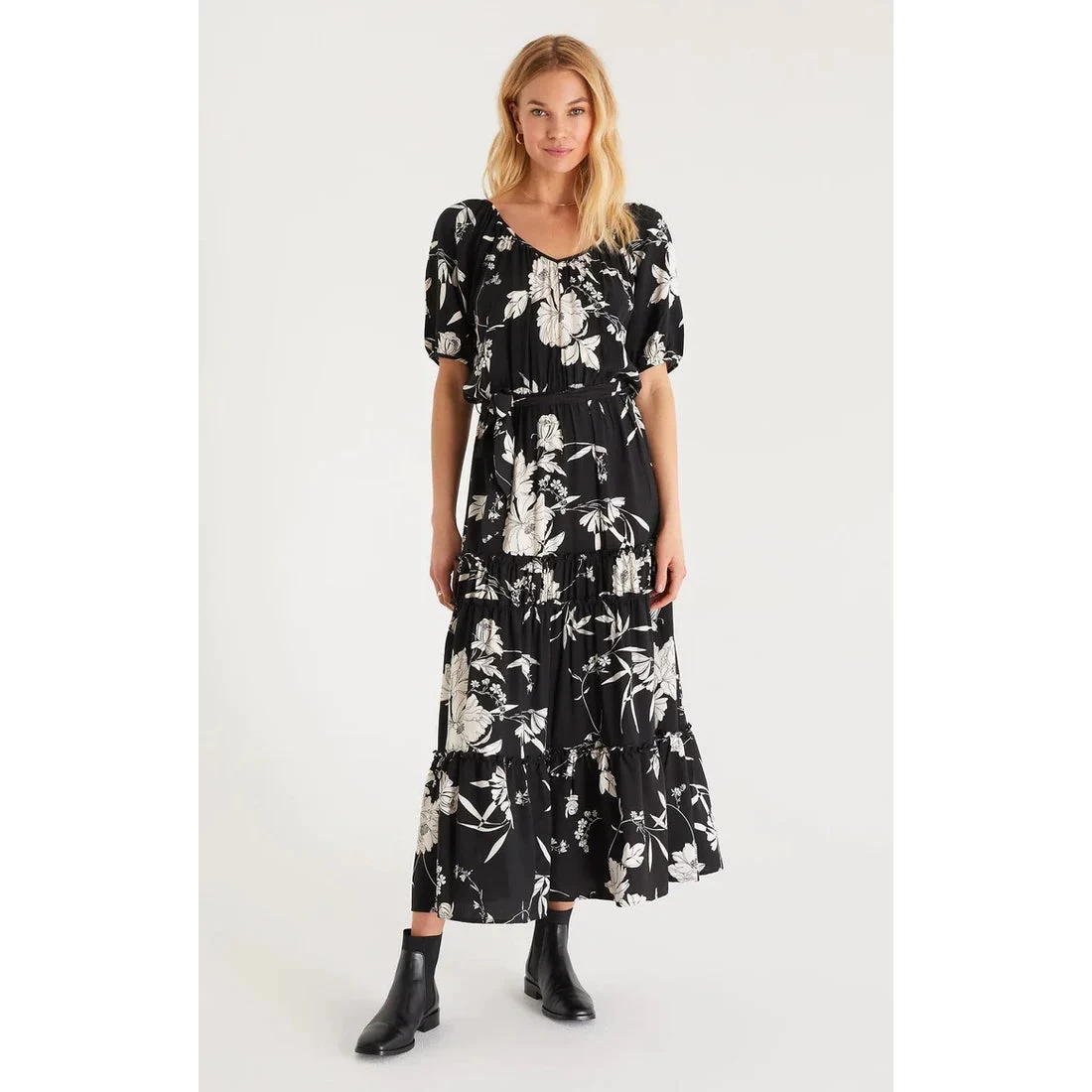 Z Supply Leah Floral Maxi Dress 1 Z Supply Leah Floral Maxi Dress