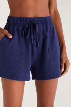 Z Supply Astrid Short -Fashionable Clothing Store zsupply astrid short indigo11