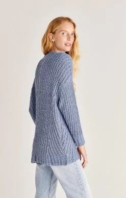 Z Supply Monterey Sweater -Fashionable Clothing Store zsupplyMontereySweaterocean3